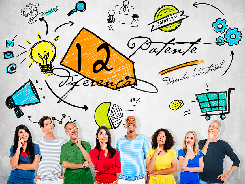 12 diferenças entre patentes e desenho industrial